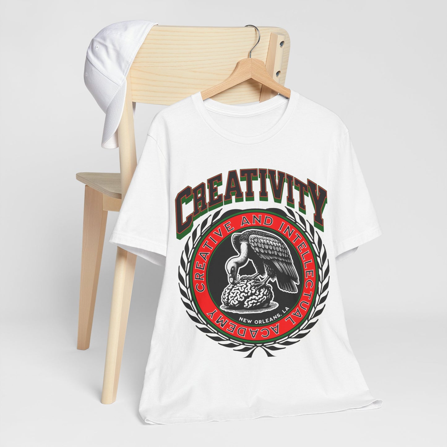 Creative And Intellectual Academy Tshirt Custom University Designed Unisex Tshirt Creativity Mens Tshirt