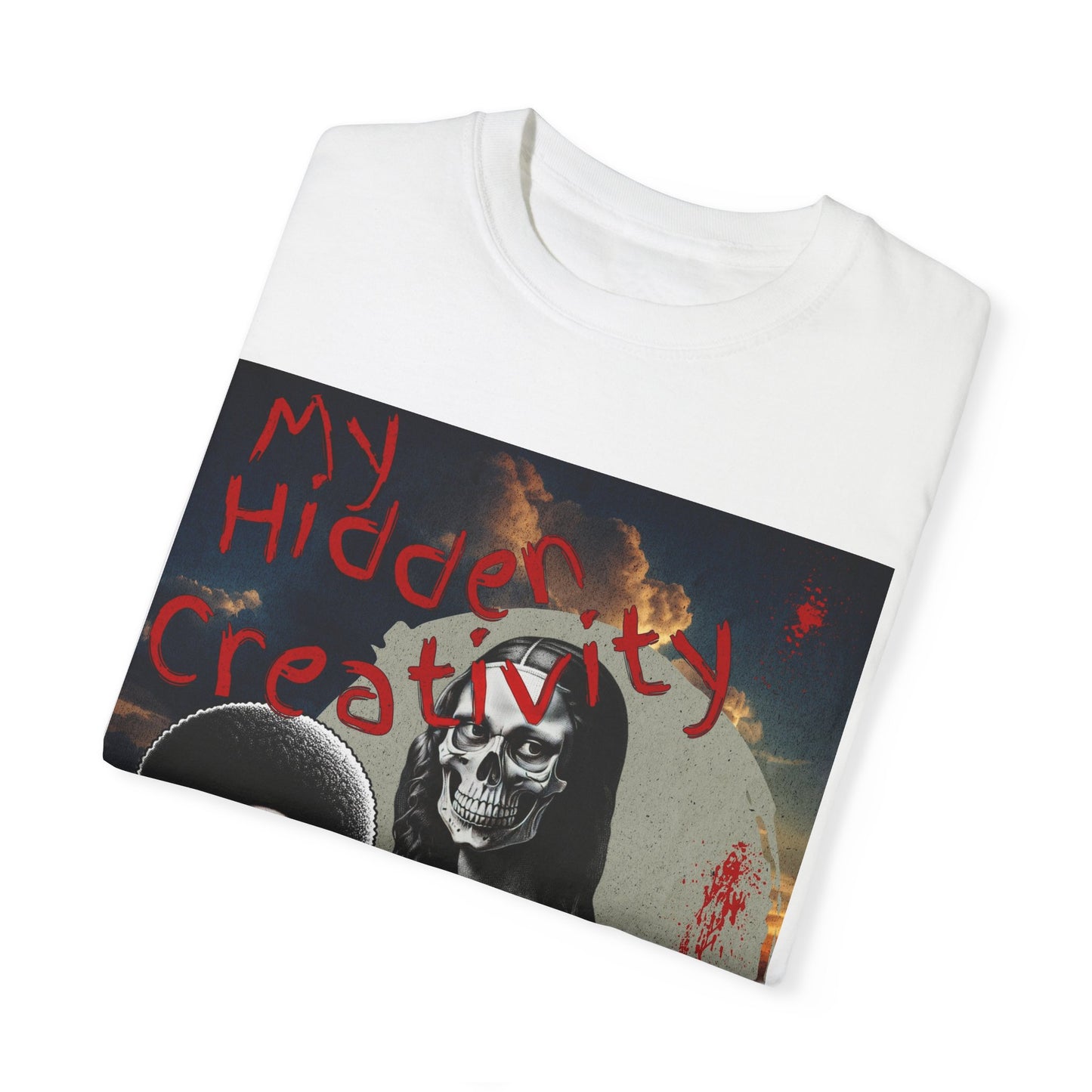 Skull Ross Original Painting T-Shirt