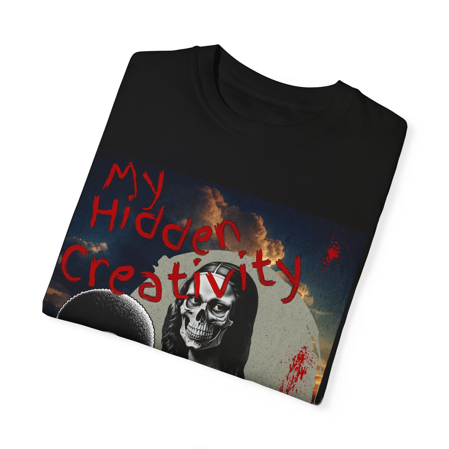Skull Ross Original Painting T-Shirt