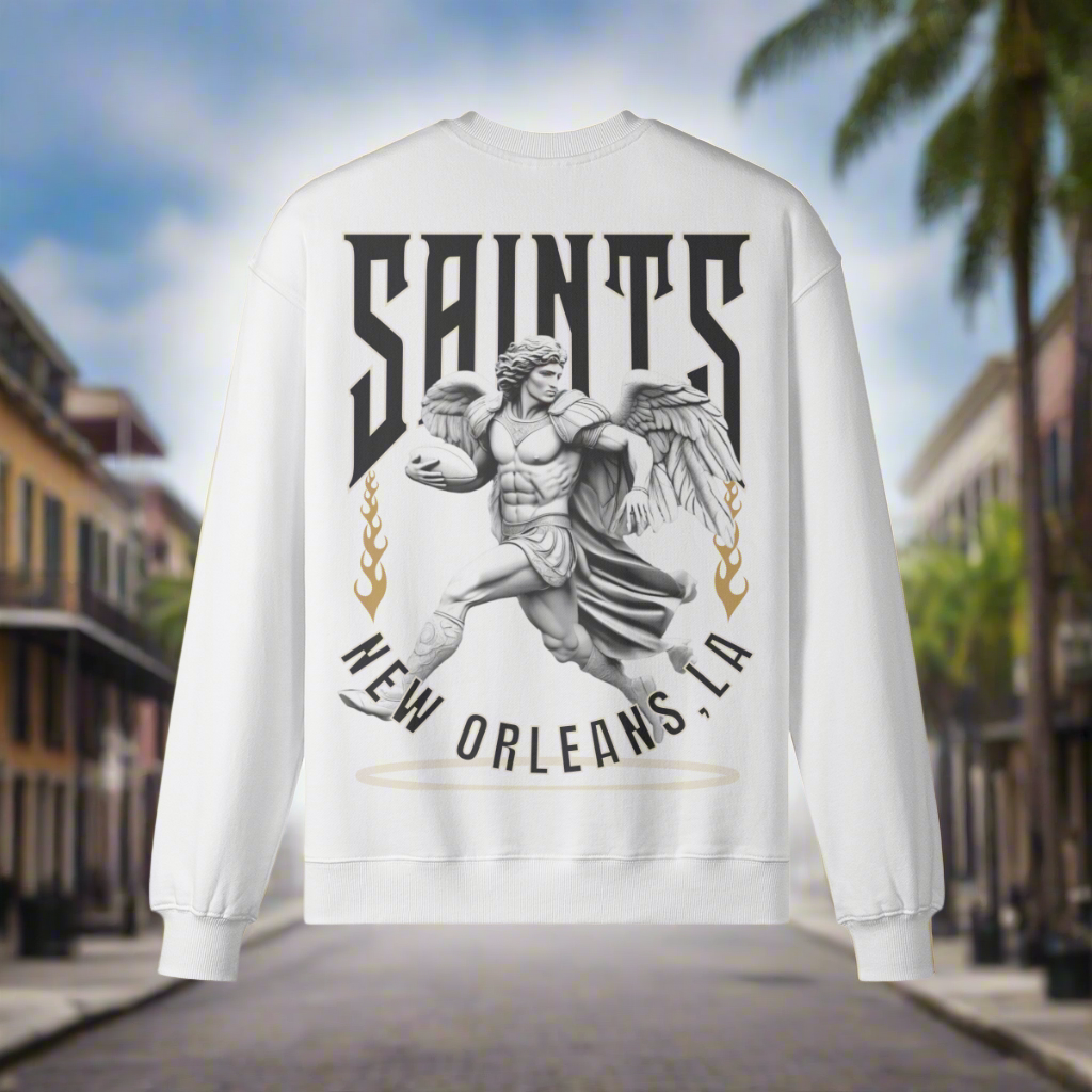 Saints New Orleans Sweatshirt Unisex Custom Unique Designed Sweatshirt