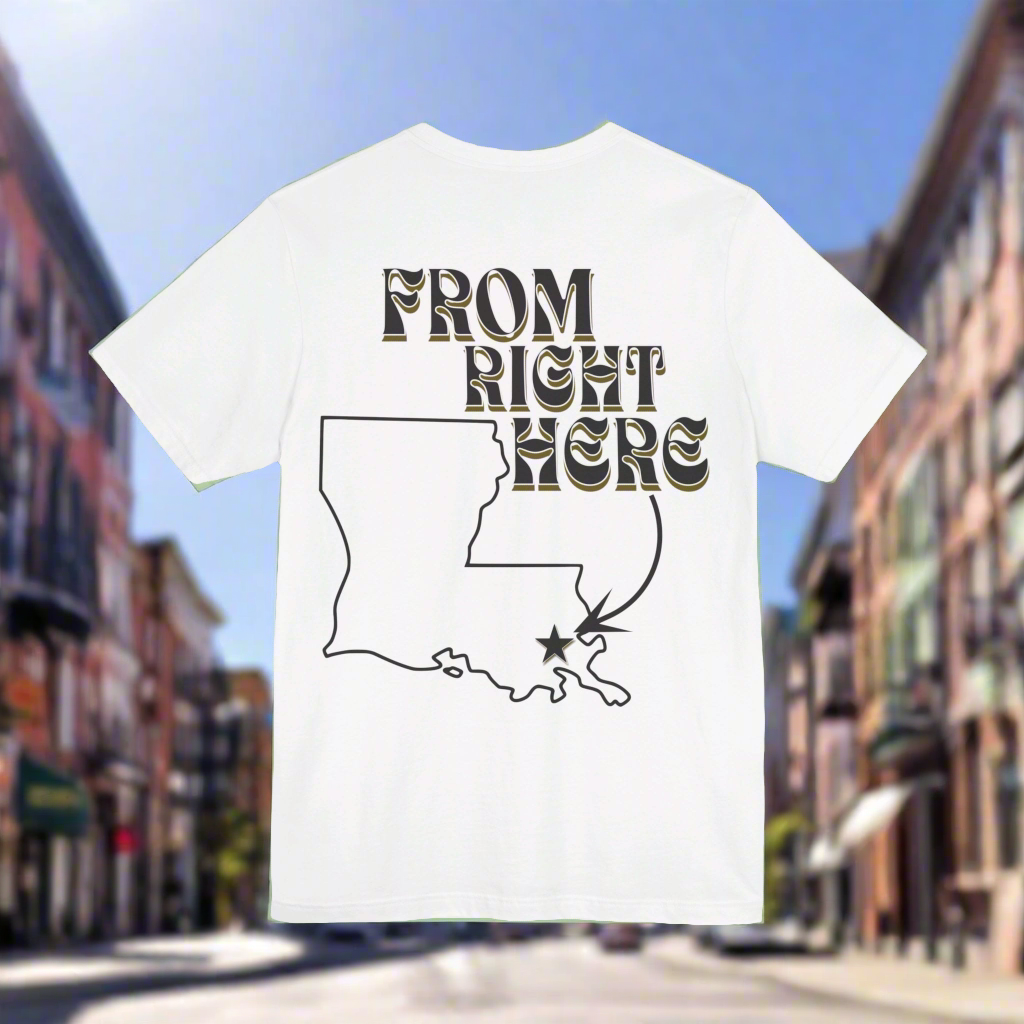 I'm From NOLA BABAAE Unisex Jersey Short Sleeve Tee Nola Themed Custom Design Tee