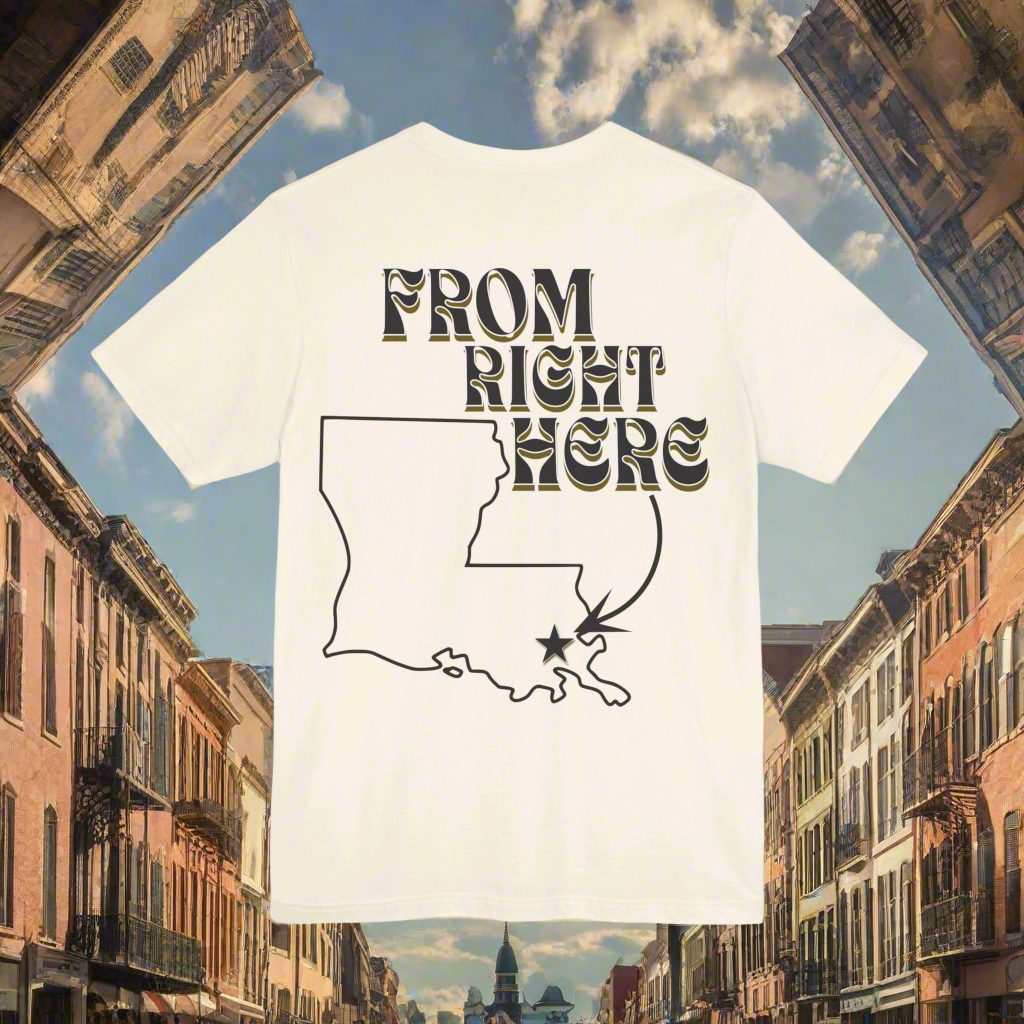 I'm From NOLA BABAAE Unisex Jersey Short Sleeve Tee Nola Themed Custom Design Tee