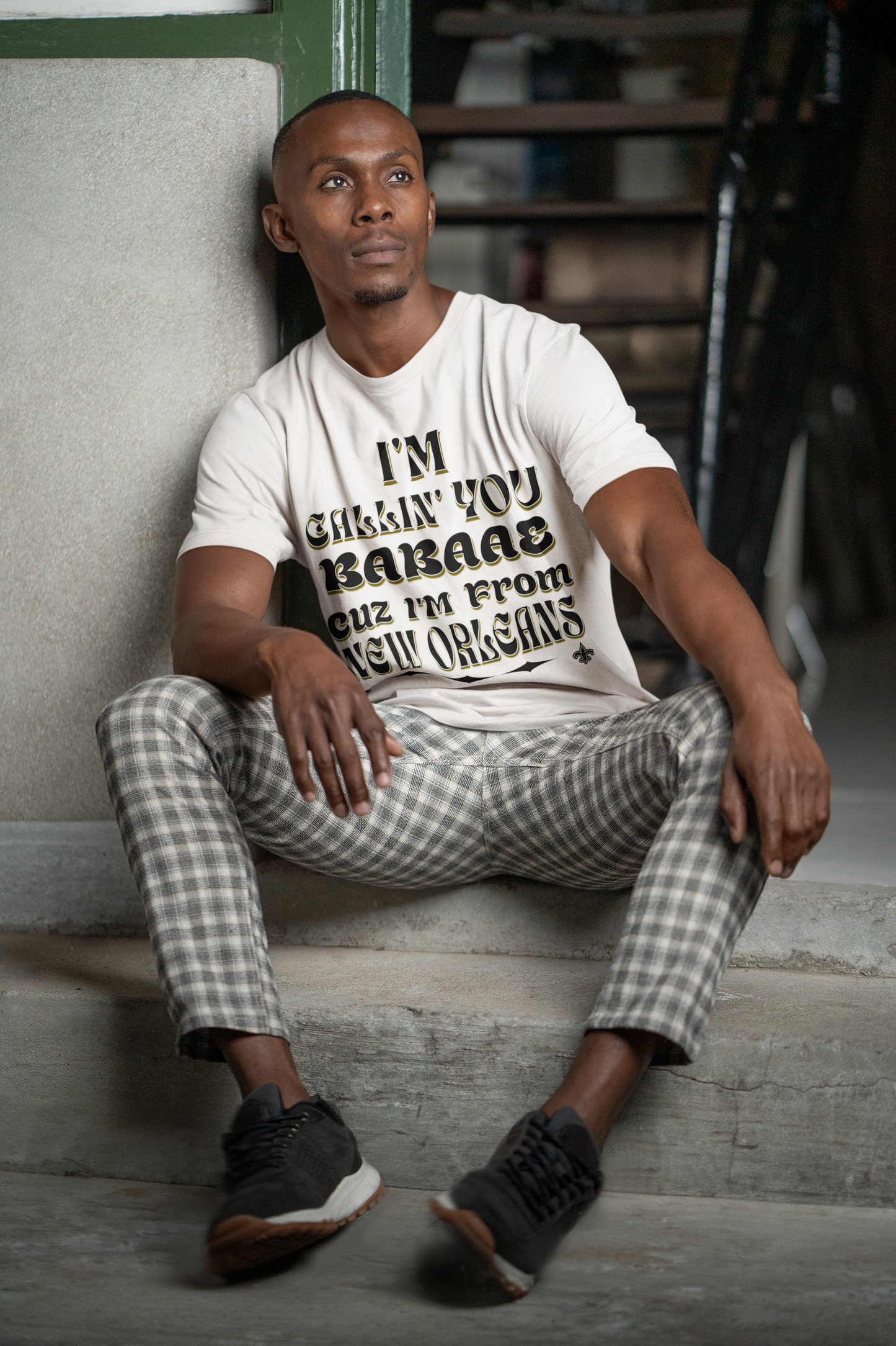 I'm From NOLA BABAAE Unisex Jersey Short Sleeve Tee Nola Themed Custom Design Tee