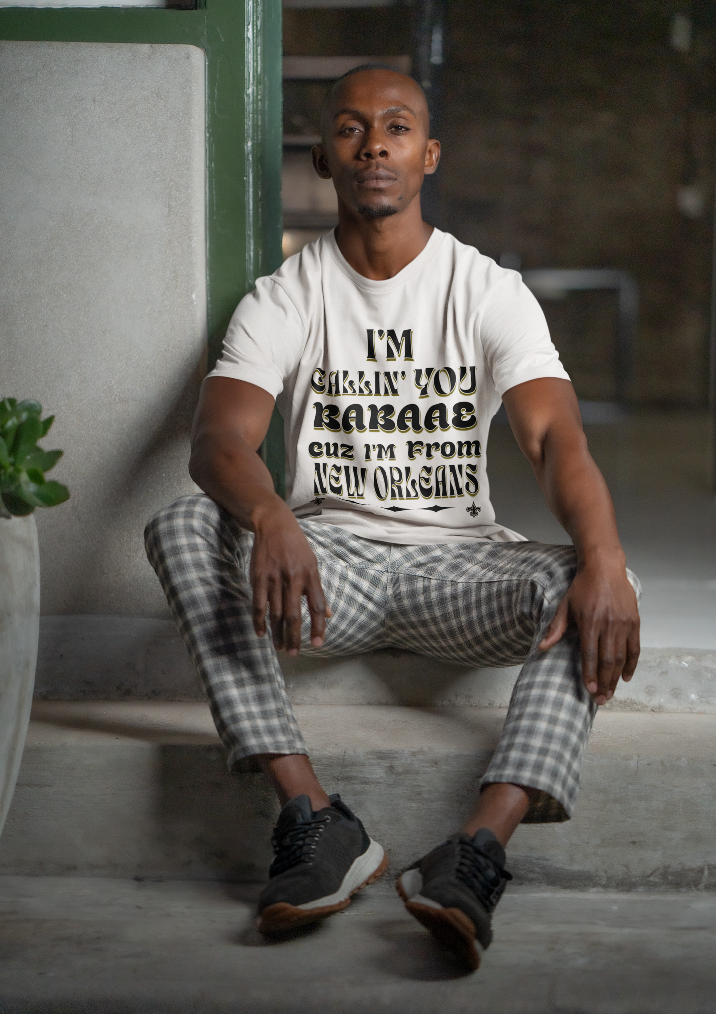 I'm From NOLA BABAAE Unisex Jersey Short Sleeve Tee Nola Themed Custom Design Tee
