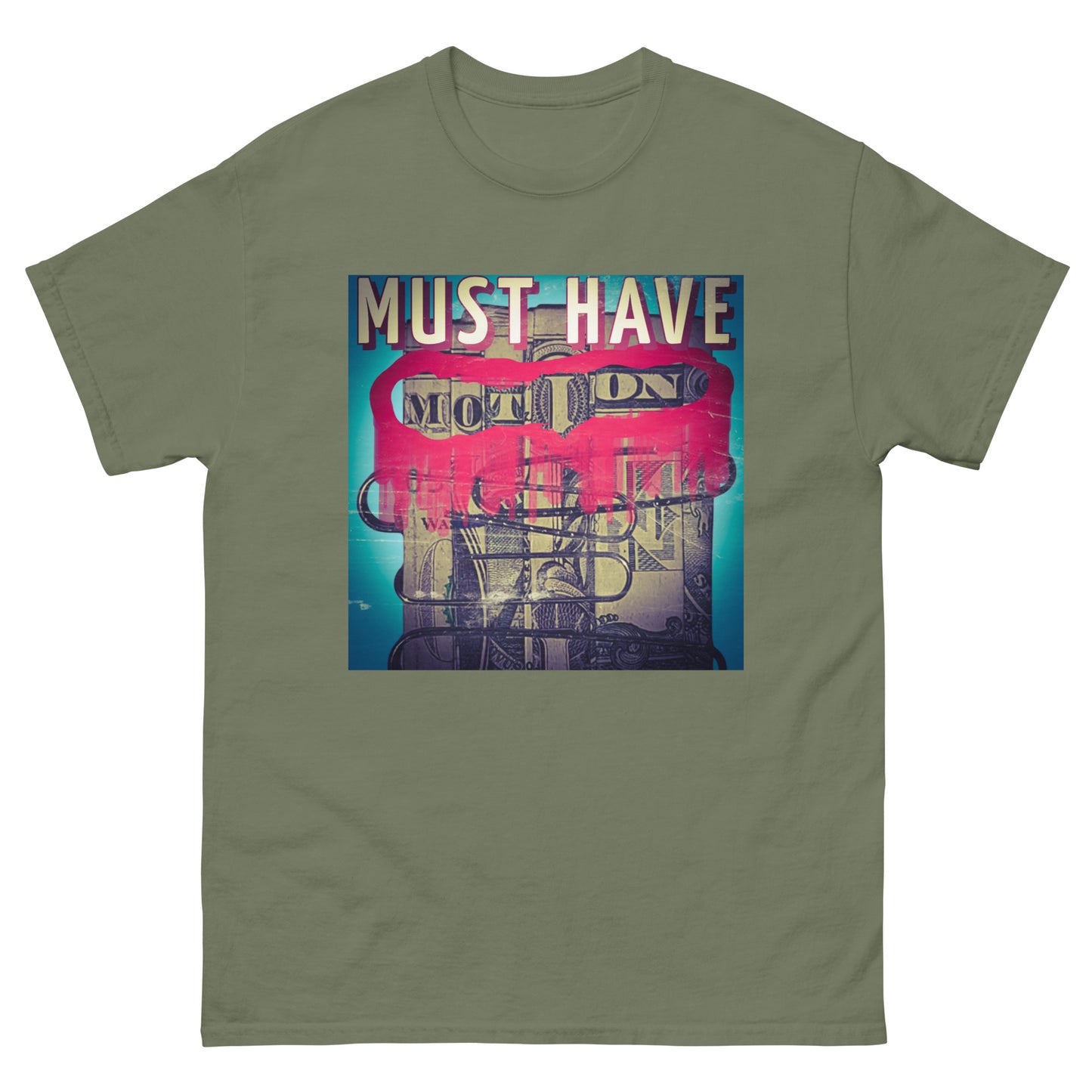 Men's Custom "Motion" ,Trendy ,Streetwear, Graphic Tee