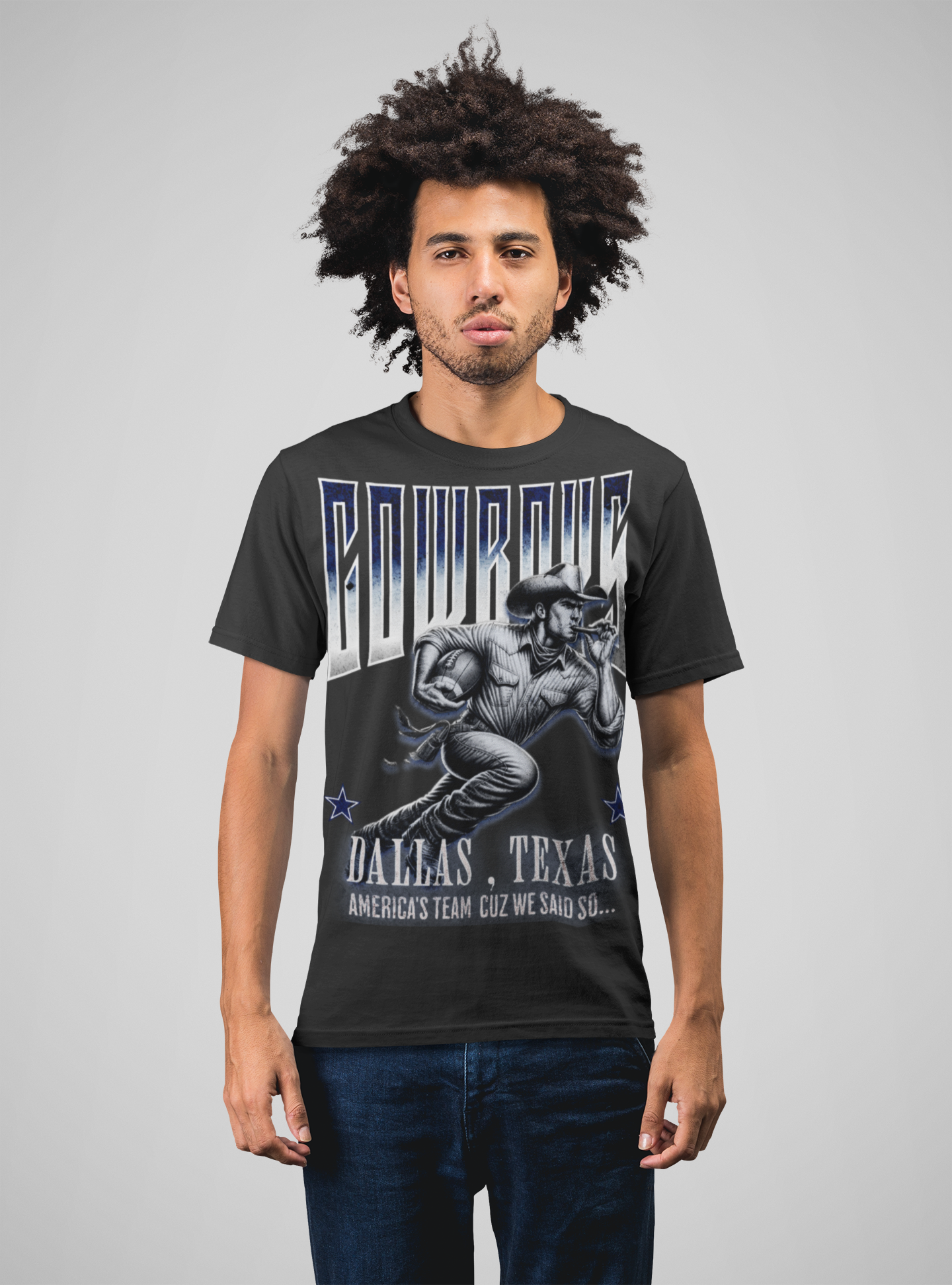 Dallas Cowboys Custom Vintage Graphic Unisex T-Shirt