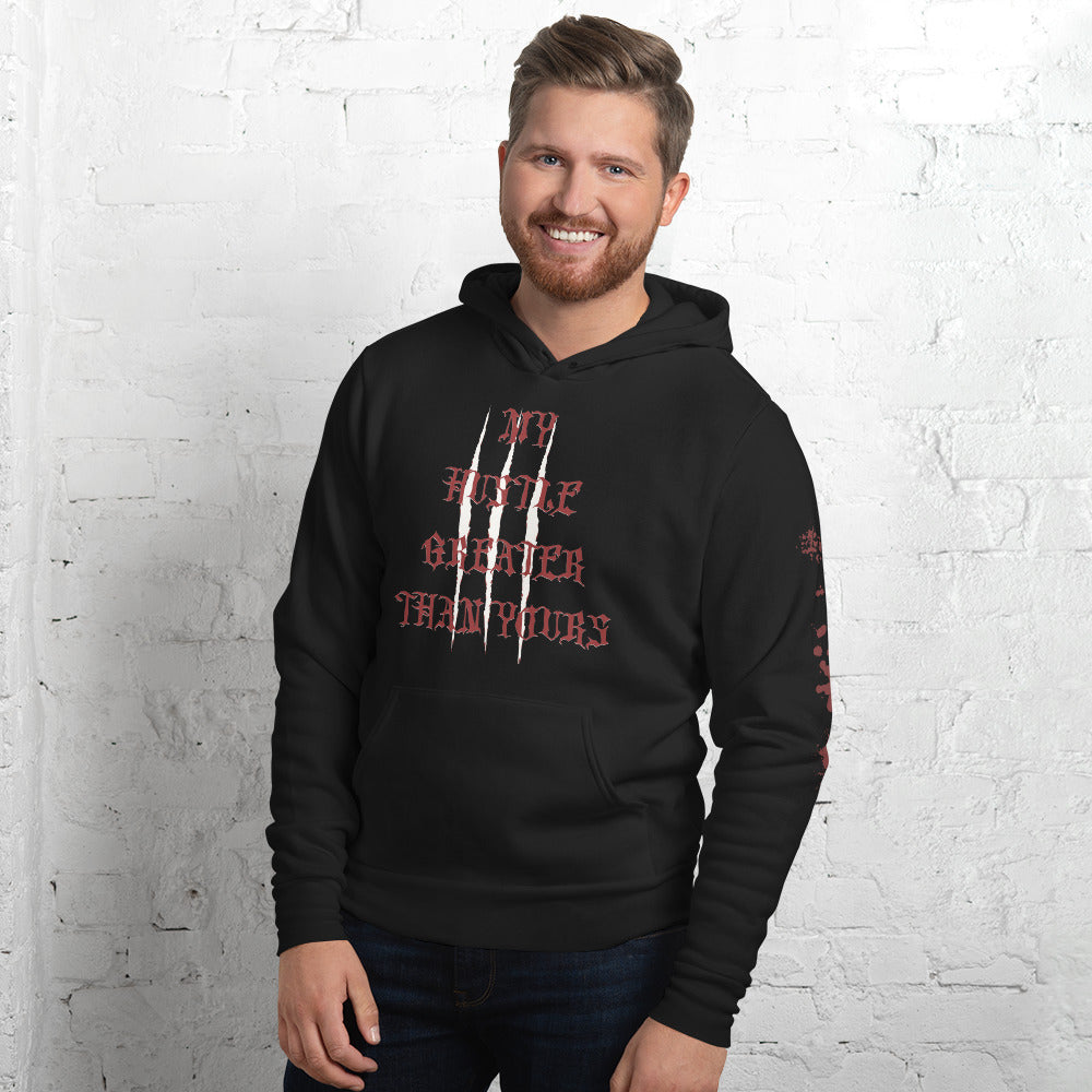 My Hustle Greater Wolf Blood Hoodie Mens Custom Made Premium Pullover Hoodie Unisex Hoodie