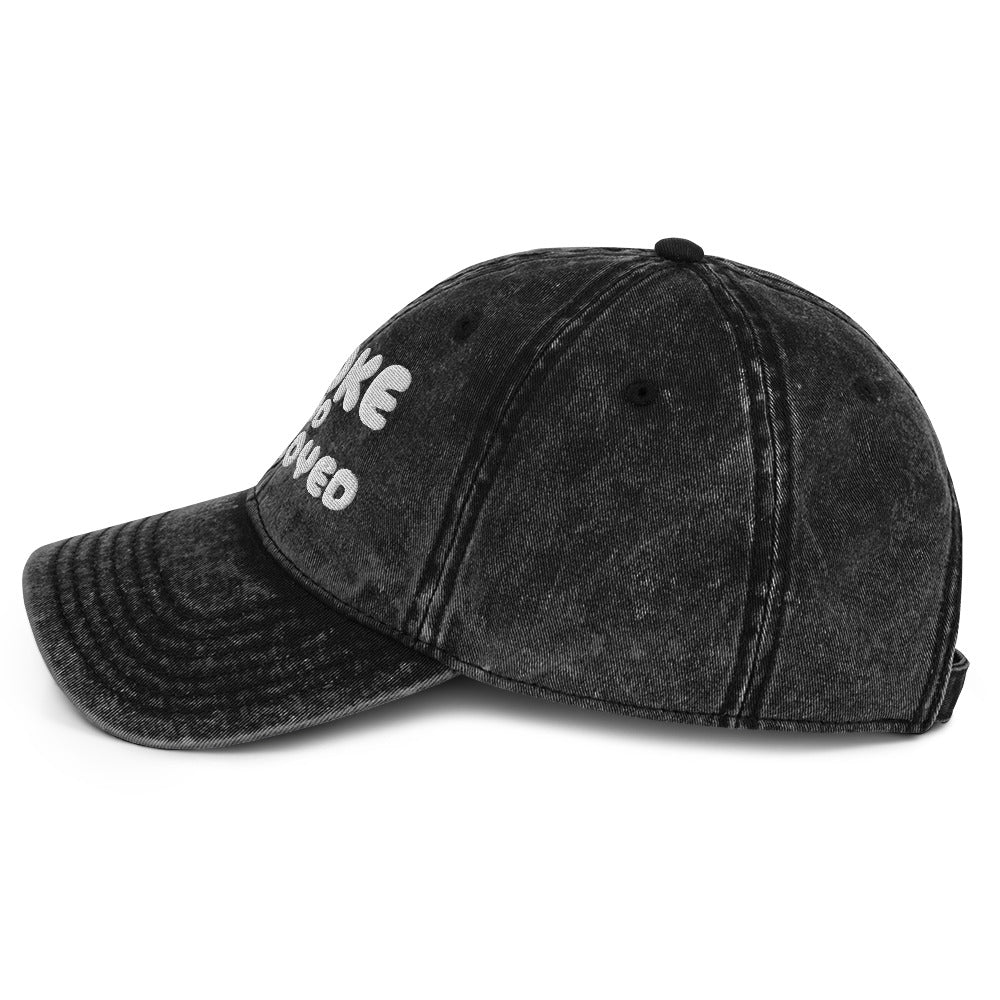 Broke And Employed Vintage Wash Dad Hat