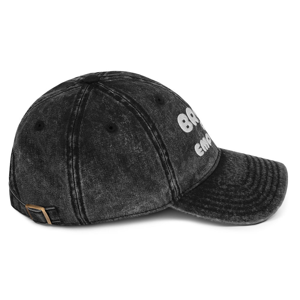 Broke And Employed Vintage Wash Dad Hat