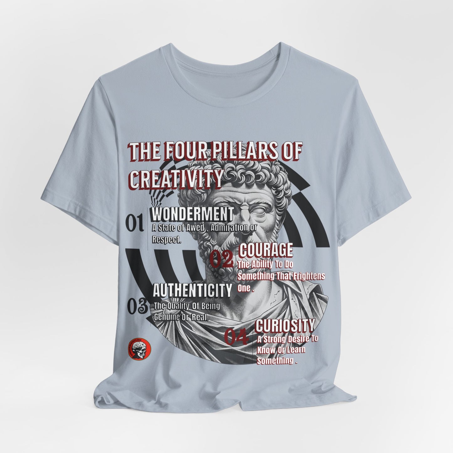The Four Pillars of Creativity Unisex Custom T-Shirt