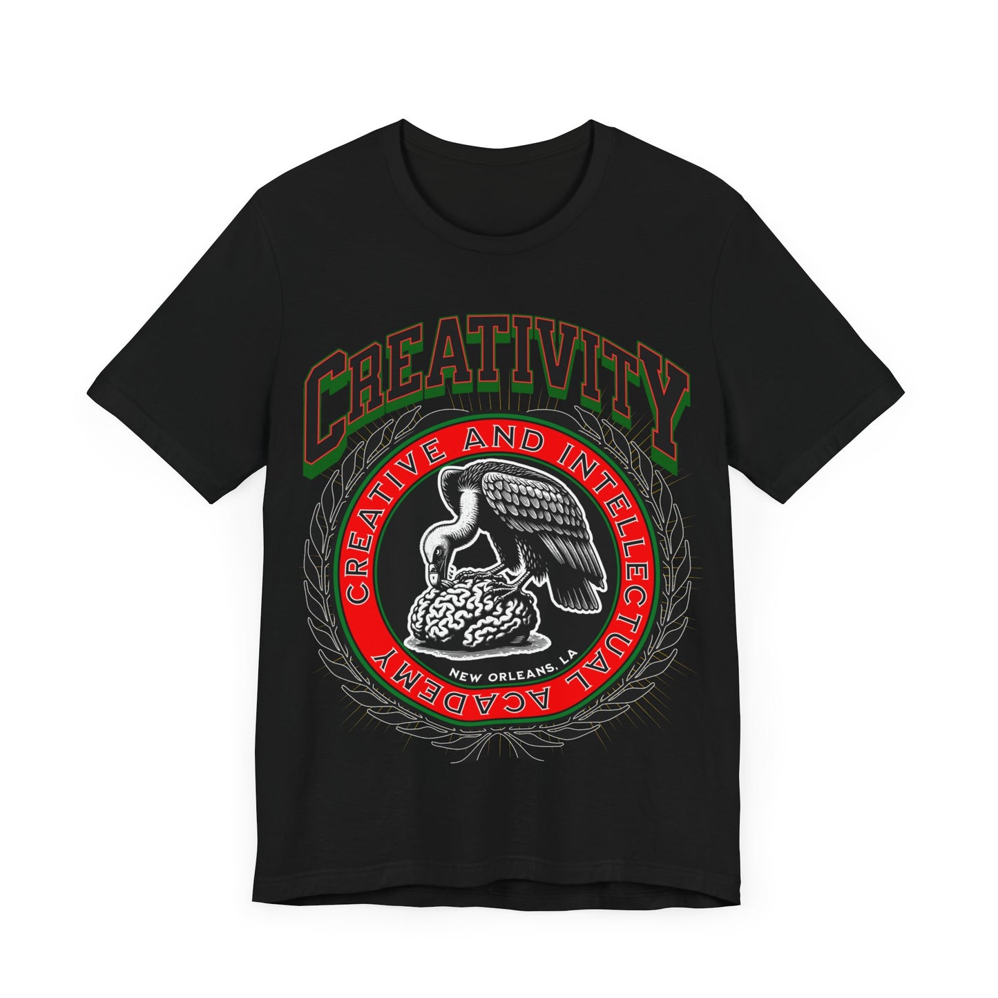 Creative And Intellectual Academy Tshirt Custom University Designed Unisex Tshirt Creativity Mens Tshirt