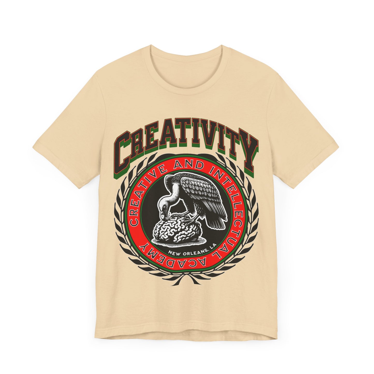 Creative And Intellectual Academy Tshirt Custom University Designed Unisex Tshirt Creativity Mens Tshirt