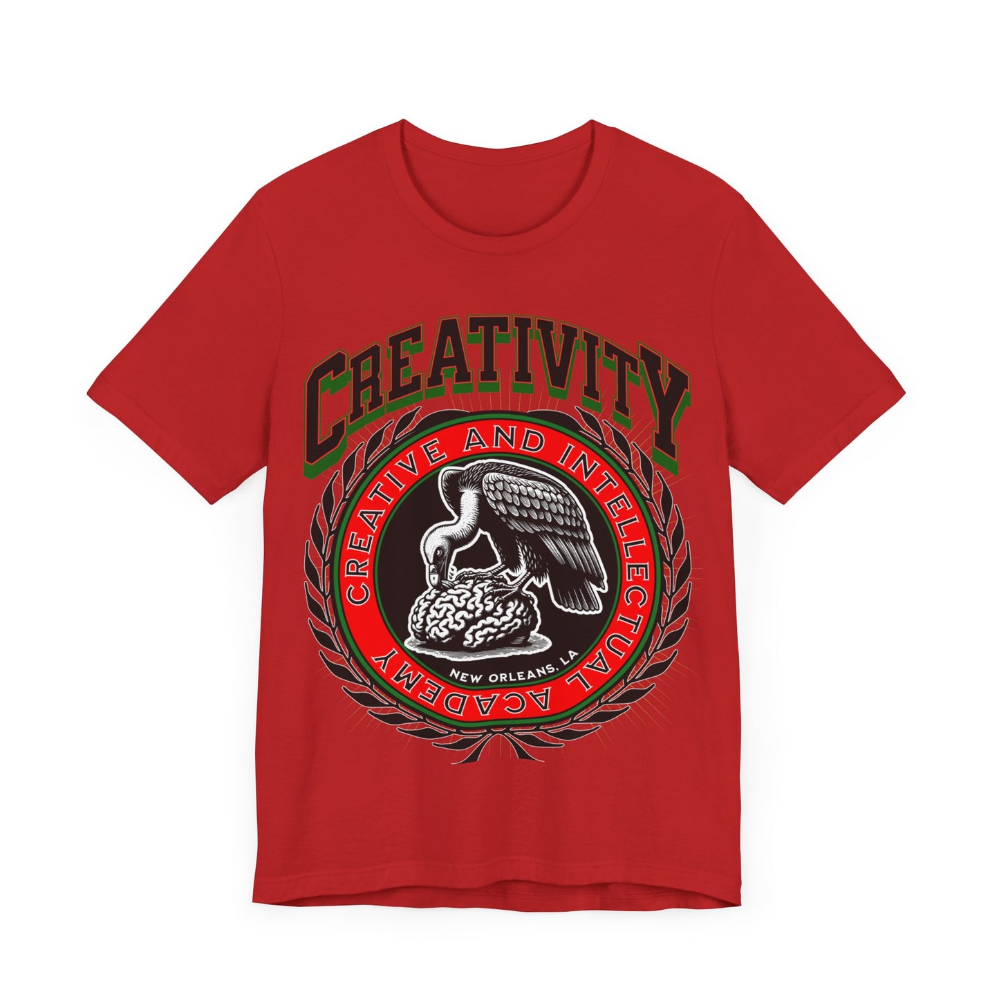Creative And Intellectual Academy Tshirt Custom University Designed Unisex Tshirt Creativity Mens Tshirt
