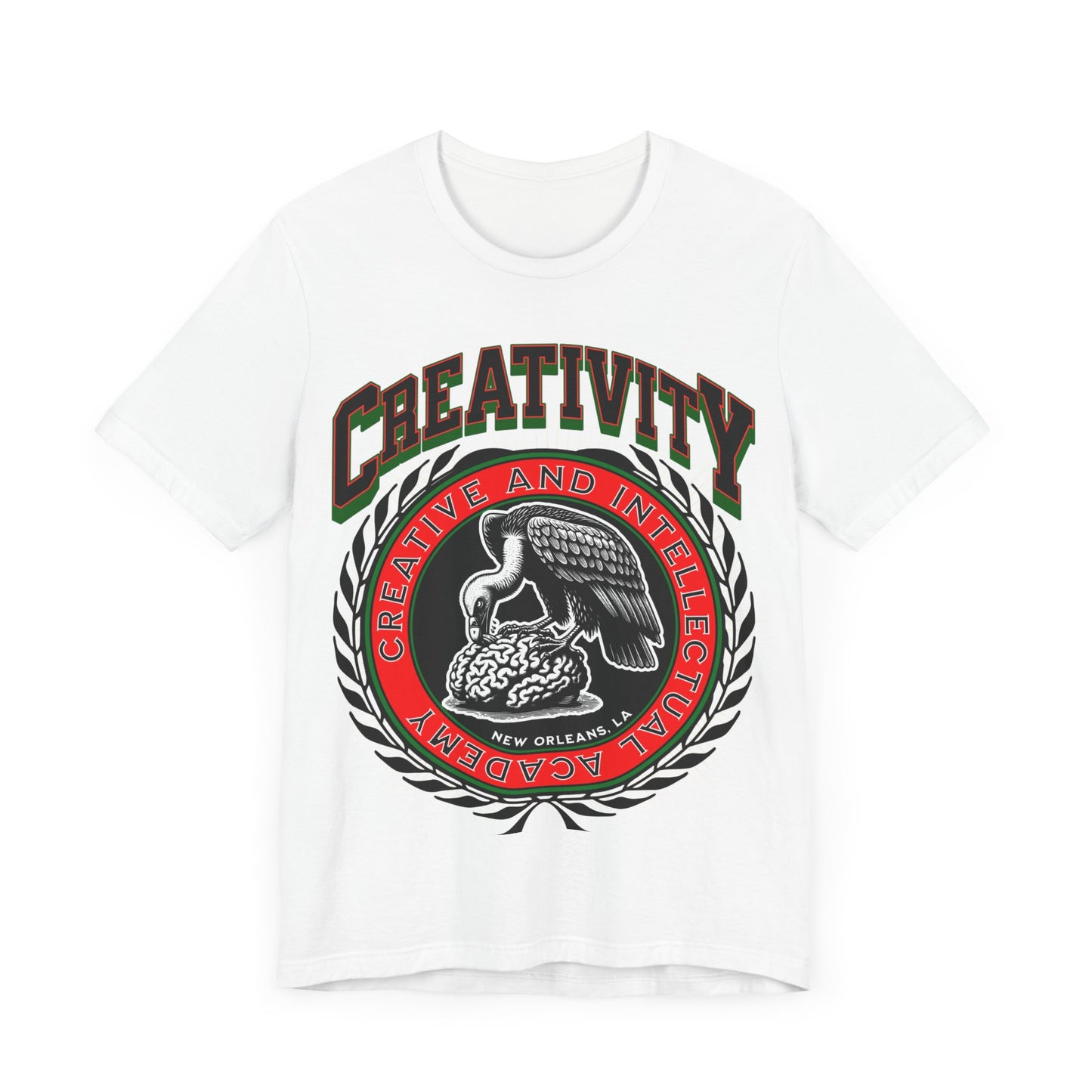 Creative And Intellectual Academy Tshirt Custom University Designed Unisex Tshirt Creativity Mens Tshirt