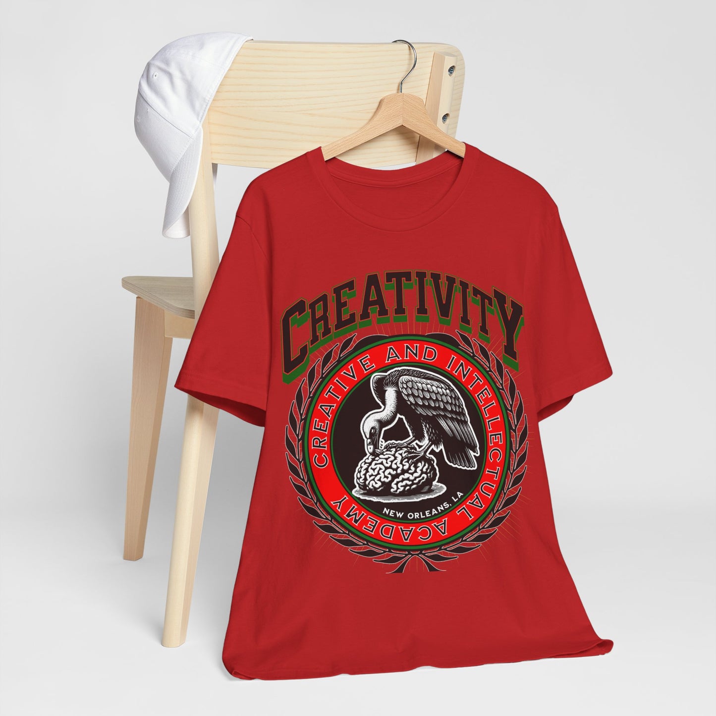 Creative And Intellectual Academy Tshirt Custom University Designed Unisex Tshirt Creativity Mens Tshirt