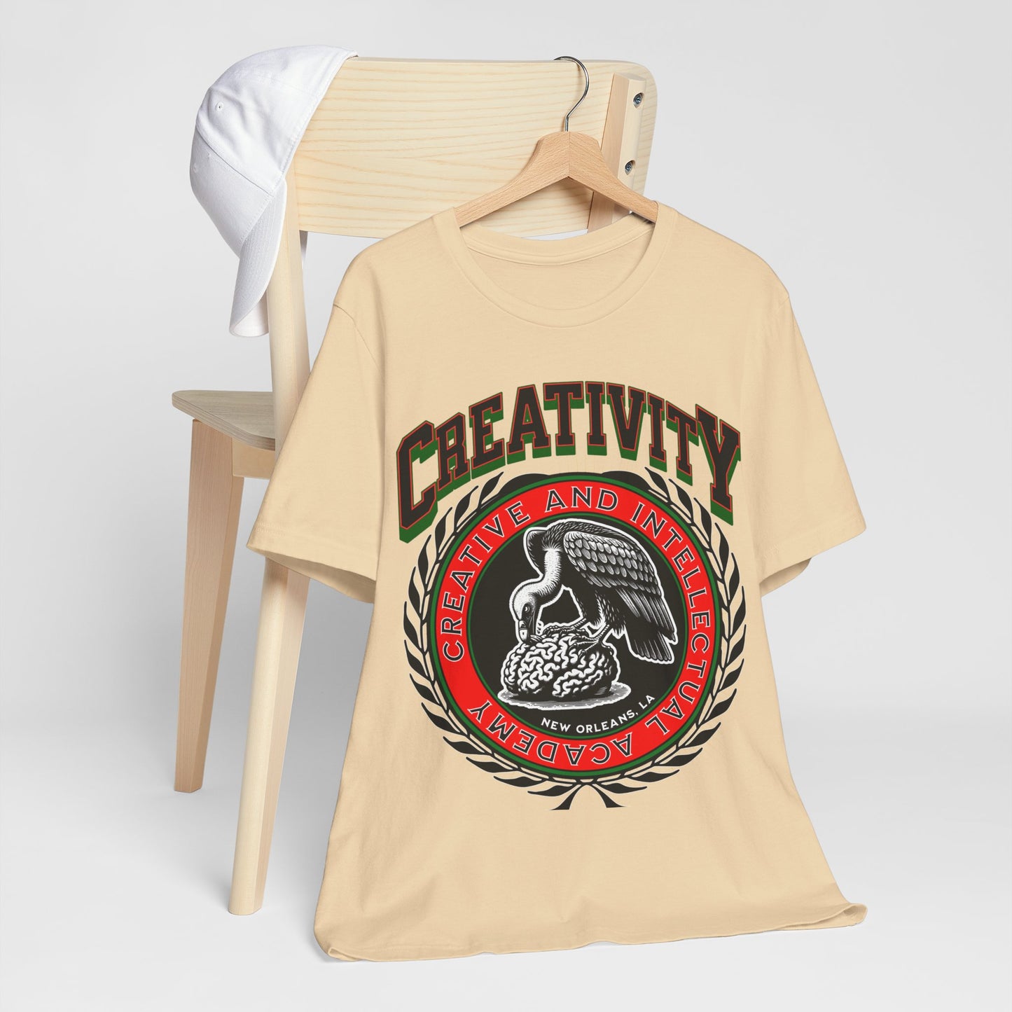 Creative And Intellectual Academy Tshirt Custom University Designed Unisex Tshirt Creativity Mens Tshirt