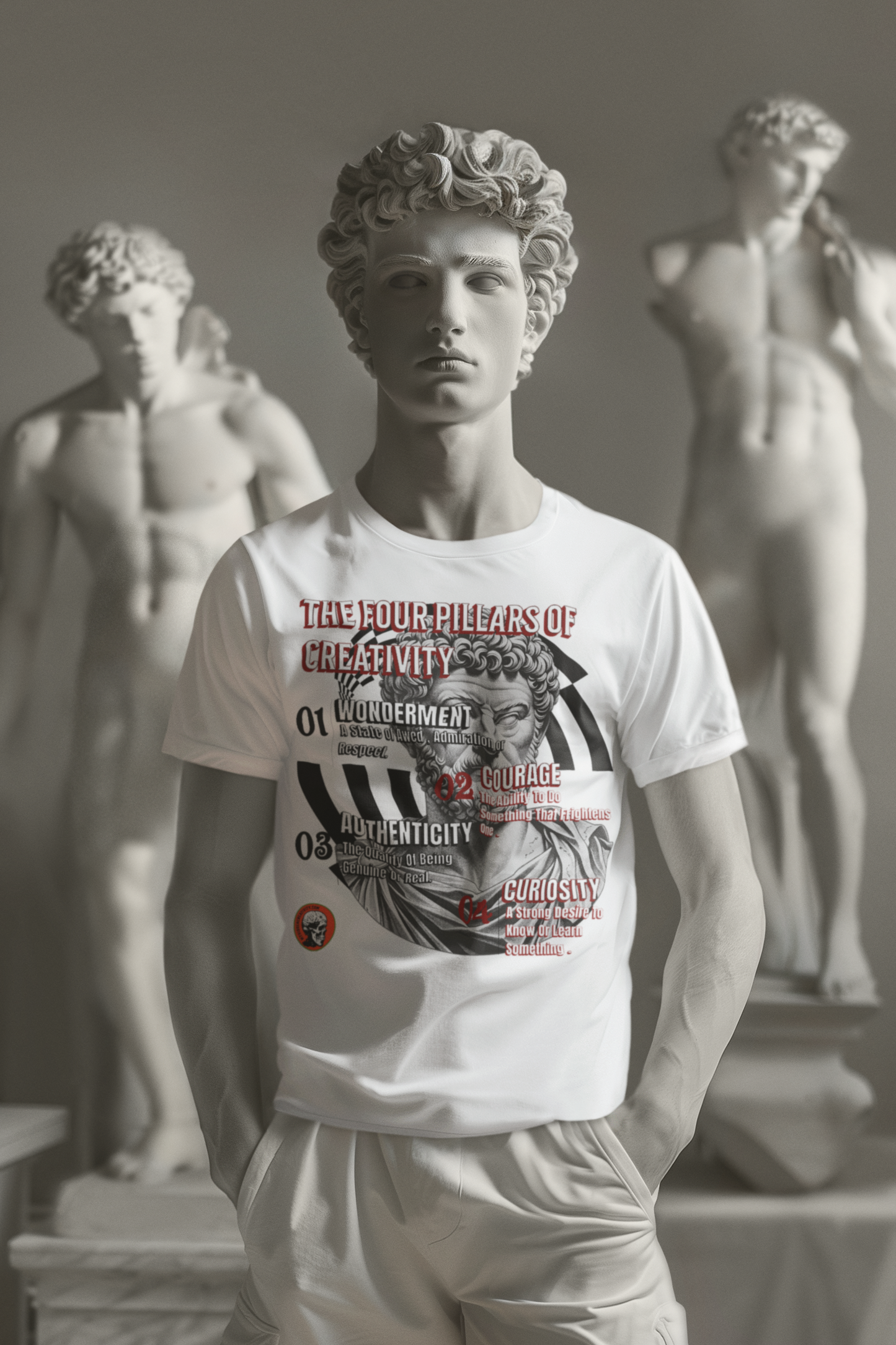 The Four Pillars of Creativity Unisex Custom T-Shirt