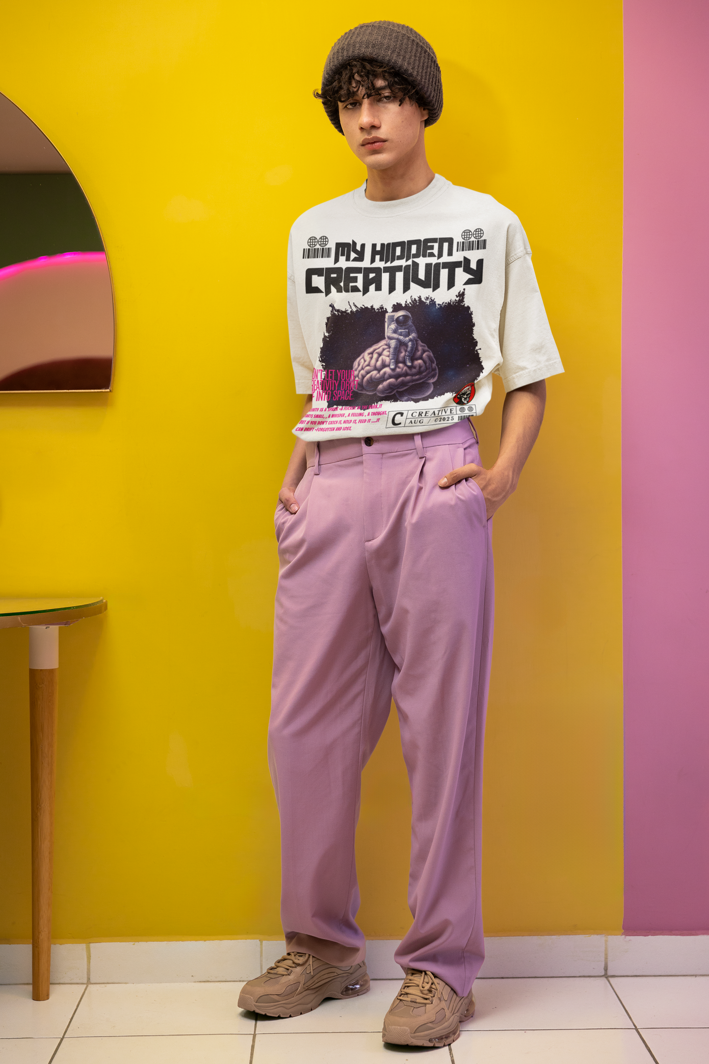 My Hidden Creativity Space Man Tee